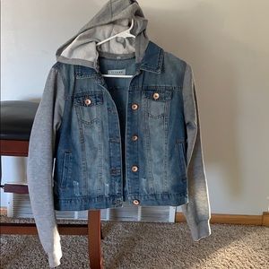 Denim/cotton jacket